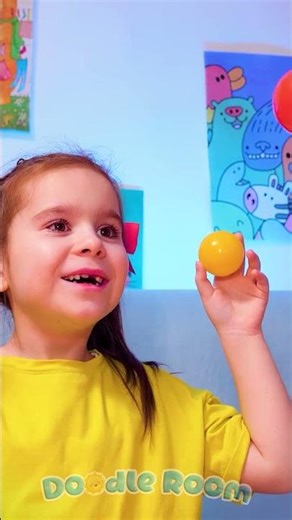 Look! 🌈 Flying Color Balls Adventure! 🚀 #learningforkids