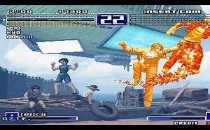 拳皇2003最高难度键盘手打一币通关（真结局BOSS无界）