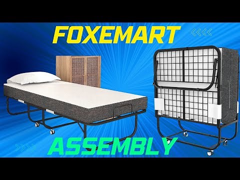 Foxemart Folding Rollaway Bed Assembly And Setup
