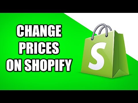 How to Change Prices on Shopify (Quick & Easy)