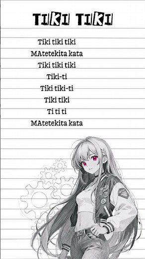 TIKI TIKI song Lyrics✨☠️|| QMIIR || Slowed Viral Sound || Aesthetic Lyrics #lyrics #funk