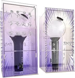 Kpop Lightsticks Holder Box, Display Stand Compatible With Bts Lightstick V2/3/Special