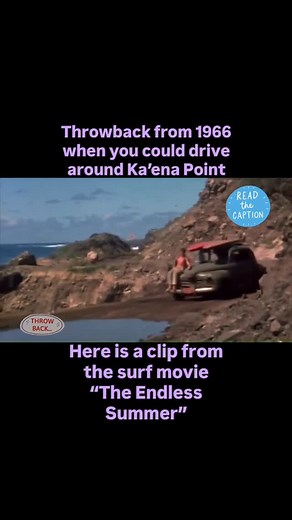 Hawaii News Report on Instagram: "@brucebrownfilms One of the best surf movies of all time is the legendary “The Endless summer.” If you have not seen the movie it’s a must watch. Rewatching the film made me think about driving around Ka’ena point & why it was closed to the public. Up until 1980 you could drive around to connect the North shore to the Westside of Oahu. In the late 1980’s the state decided to close the road to Preserve the area and to Protect wildlife leading to only foot & bicyc