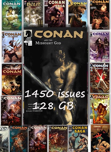 Conan the Barbarian Comic Magazine Collection - 1450 Issues (PDF Download) - Etsy
