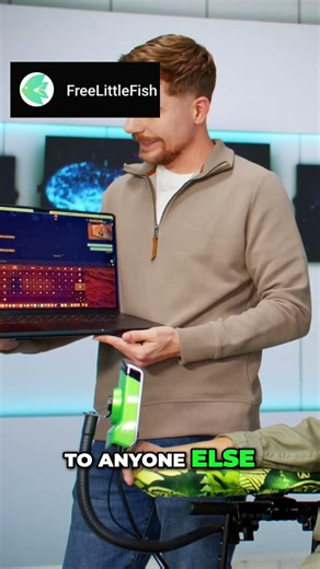 Mr Beast just played a video game — using his brain! 🧠🎮 #shorts #short