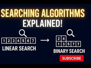 Linear & Binary Search Made EASY — No Math Needed!