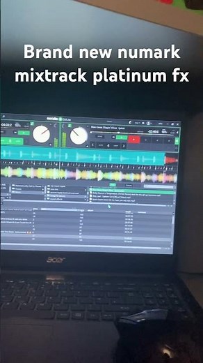 3 deck mix on the numark mixtrack platinum fx