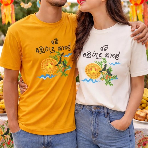 Sri Lankan New Year Avurudu Festival T-shirt, Sinhala Aluth Avurudu Gift - Etsy