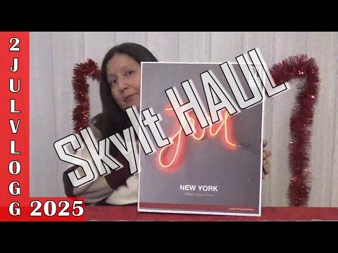 2 Julvlogg 2025 Skylt haul