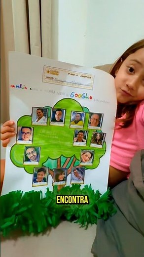 ÁRVORE GENEALÓGICA 🌳Vem ver a montagem dessa atividade da escola!..#arvoregenealogica #família