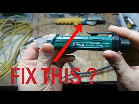 New Version! Non Contact Voltage Tester PSSFS 3 A2 Fixing an interrupted thread on extension cord