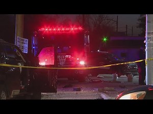 Same Detroit gas station hit twice by fire truck crashes in less than 2 years