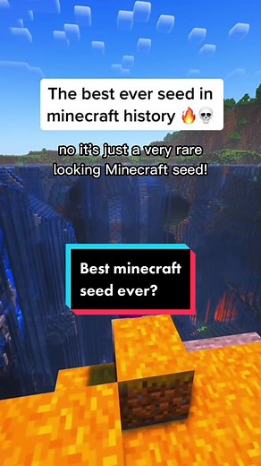 Best Minecraft Seed Ever? #minecraft #minecraftseeds #gaming