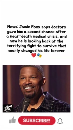 Jamie Foxx is opening up about the terrifying fight that nearly took his life. ❤️🎭 #trending #viral