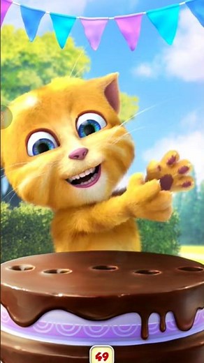 Talking Ginger 2 🌶️🍒🍎 // talking ginger cat //talking ginger funny videos /