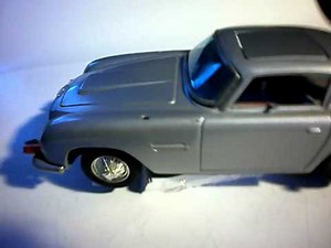 James Bond 007 Aston Martin DB5, Battery Operated Toy Car by Gilbert, Made in Japan