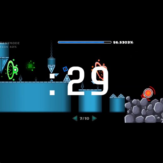 Geometry Dash future funk remix — short meme clip