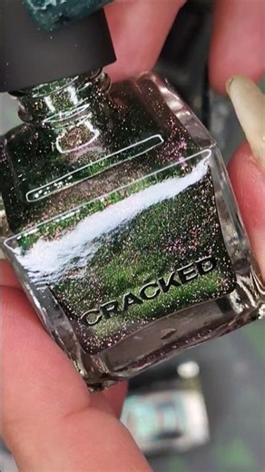swatching past, present, future from Cracked indie nail polish!