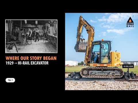 Where Our Hi-Rail Excavator Story Began | Ride the Rails Ep. 1