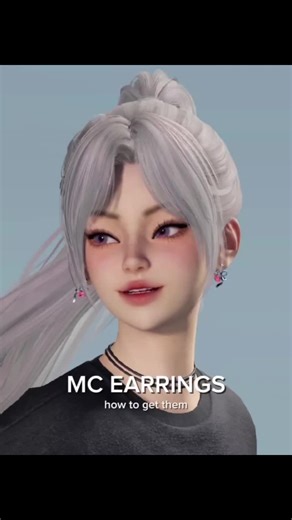 Earrings Are Girl's Best Friend in Love and Deep Space