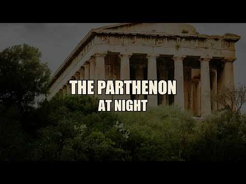 The Parthenon at Night | Ancient Greek Ruins Ambient | 3 Hours | Liminal Archives