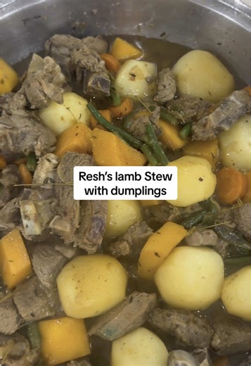Easy Lamb Stew with Dumplings Recipe