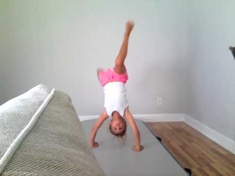 How to do back walkover and backbend kickover
