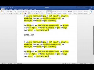 Lexical Density - "How to refine your language to be more concise and formal"