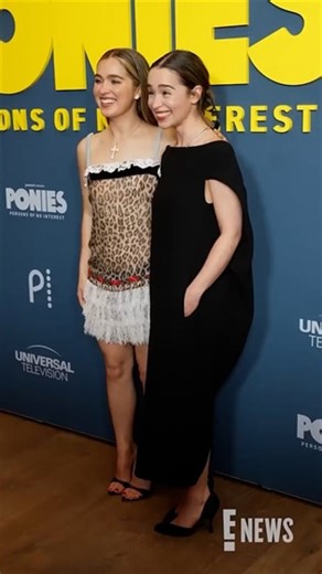 Haley Lu Richardson and Emilia Clarke for "Ponies"