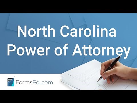 North Carolina Power of Attorney - GUIDE