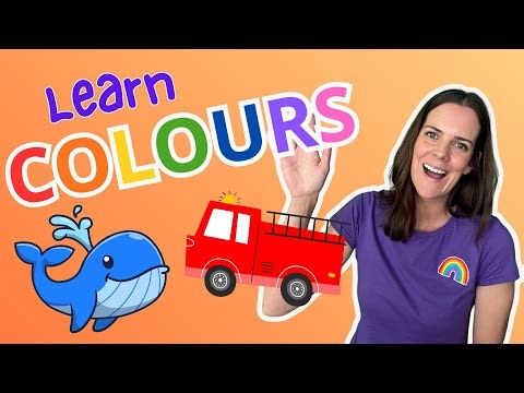 Colourful Map Adventure! | Learn Colours for Toddlers