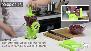 4.3K views · 64 reactions | Meat grinder Features: Easy to make...
