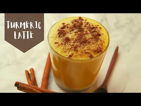 HOW TO MAKE TURMERIC LATTE | Turmeric Milk Recipe | Homemade Turmeric Latte by Do It Plain