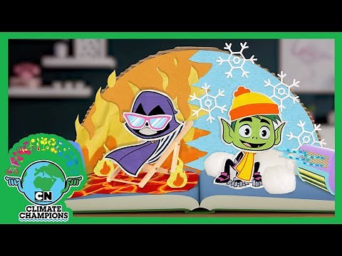 Climate Champions | Guide to Saving Energy, Recycling, Travelling and Nature | Cartoon Network UK
