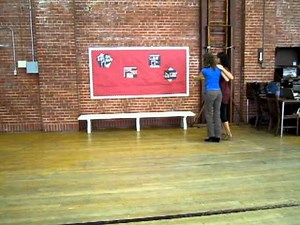 Cross-Step Waltz 01: Turning Basic, Waltz Walk, Toss Across