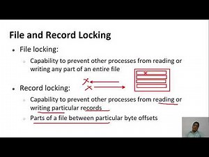 Session 14 : File and record Locking