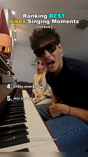Ranking BEST Vibes Singing Moments! 😎🎹 (Wait for #1)
