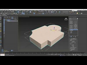 Lesson 10-3DS Max-Total Beginners-2D Shapes Intro-part 4- Booleans - Outline