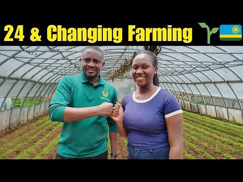 She Built a Smart Farm in Rwanda at 24! 🌱🤖