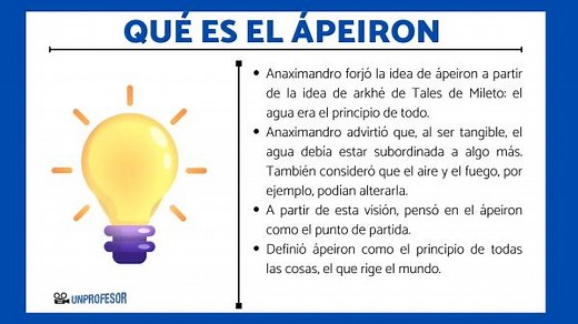 Que significa ÁPEIRON en filosofía y ejemplos