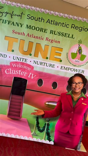 A safe, successful, and oh-so-pretty landing for @aka_saregion Cluster IV in the “Good Life City”! Hosting you all was an honor, and we loved soaring into the finale together.🩷💚✈️ | Alpha Kappa Alpha Sorority, Inc. - Delta Eta Omega Chapter