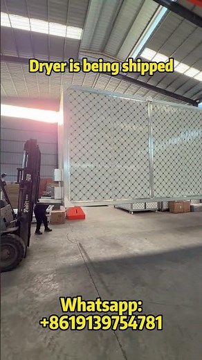 Industrial Dryer Machine Ready for Shipping | Fruit and Vegetable Drying Equipment #dryer