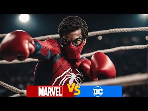 Marvel vs. DC Superhero Boxing Match: The Ultimate Heroic Showdown!