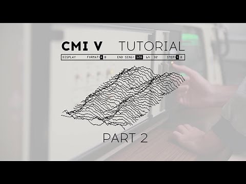 Tutorials | CMI V - Episode 2: Sampling and Sample Editing