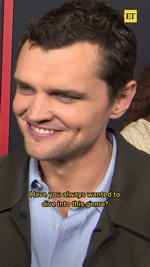 We can't unsee Ray Nicholson's uncanny resemblance to his father Jack Nicholson! 🤯 The actor opens up about following in his father's horror movie footsteps at the 'Smile 2' premiere, in theaters Oct. 18. | Entertainment Tonight