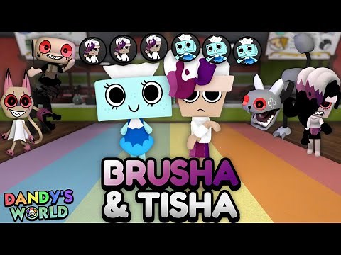 BRUSHA & TISHA RUN (FLOOR 15+) | Dandy's World