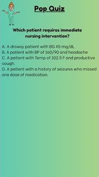 NCLEX Tips: Prioritization & Delegation Pop Quiz