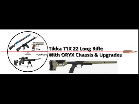 Tikka T1x upgrade with ORYX Chassis