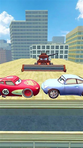 Envy Mater Wanted To Kidnap Sally Carrera With Frank Combine Mcqueen In Danger Gmod #shorts