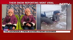 Best reporting of Twin sisters Zeba and Zainab from Jammu Kashmir Video Courtesy by: NDTV India | G Media